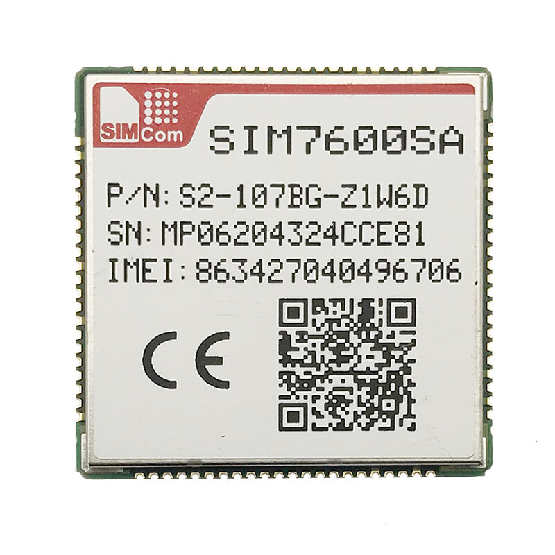 Módulo SIMCOM LTE Cat1, Banda tipo LCC, B1, B2, B3, B4, B5, B7, B8, B28, B40, B66, Compatível com SIM5320, SIM5360, UMTS, HSPA + Modem
