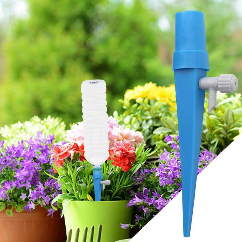 Self Watering Planter Insert Spikes Plant Spikes Devices Automatic Watering Devices With Slow Release Control Valve Switch For