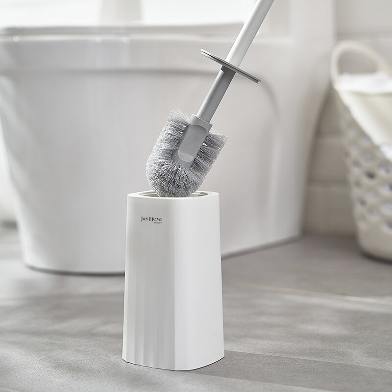 Escova de vaso sanitário sem ângulo morto casa de banho escova de lavagem potty cadeira wc limpeza fantástica escova de vaso sanitário