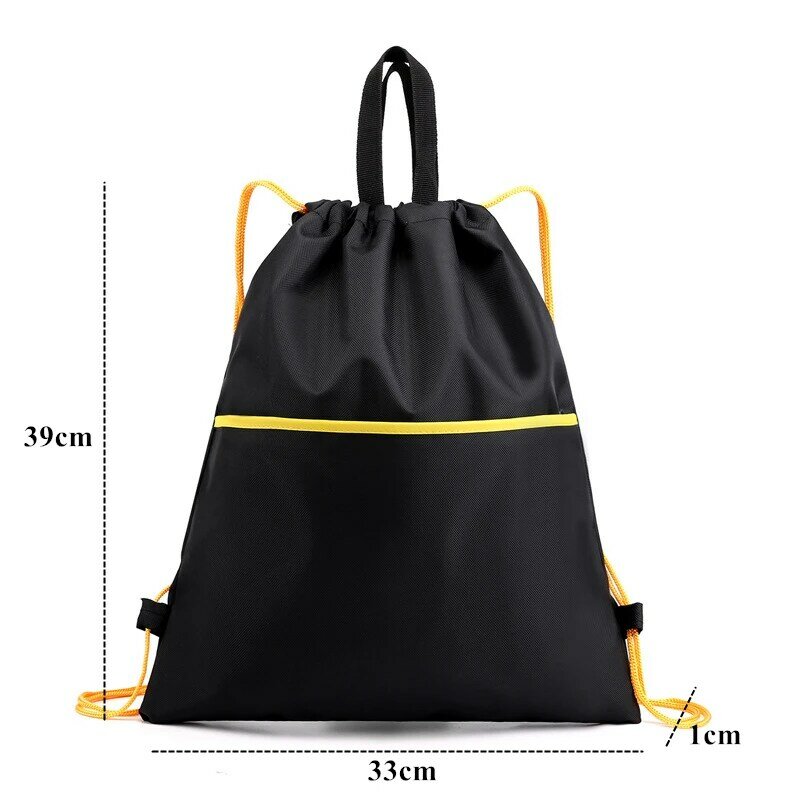 Наружная Женская сумка для мячей из толстой веревки, универсальные тканевые сумки для хранения фитнеса, дорожный нейлоновый рюкзак для покупок