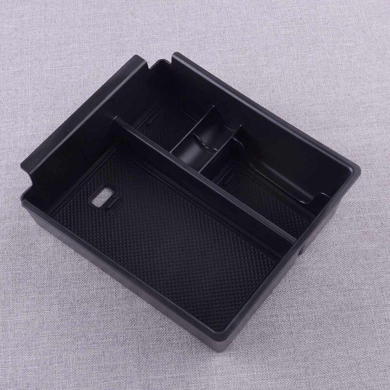 صندوق مسند الذراع المركزي للسيارة أسود وحدة تخزين حاوية صينية ملائمة لشركة هيونداي توكسون NX4 2022 2021