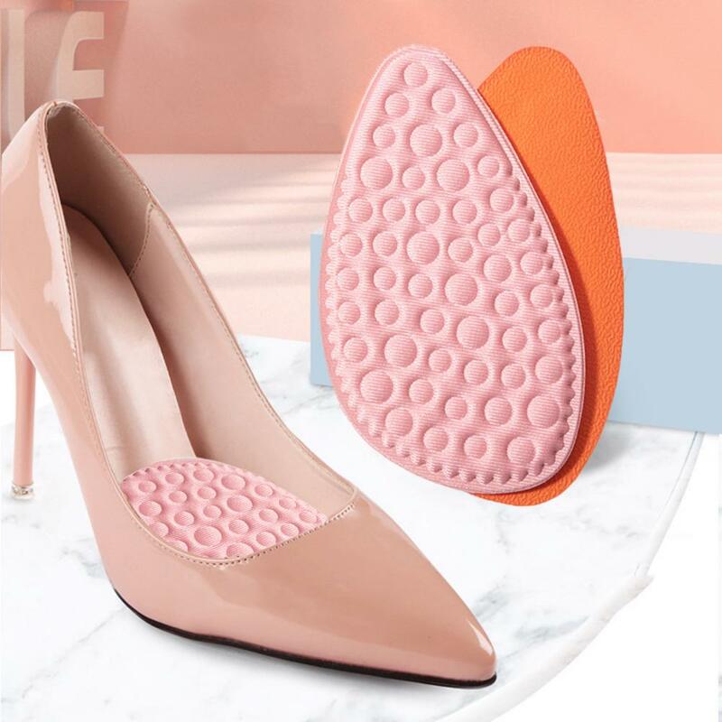 Deodorant Shoe Pads Breathable Anti-odor High Heel Insoles with Shock Absorption Anti-skid Features for Women's for Comfort