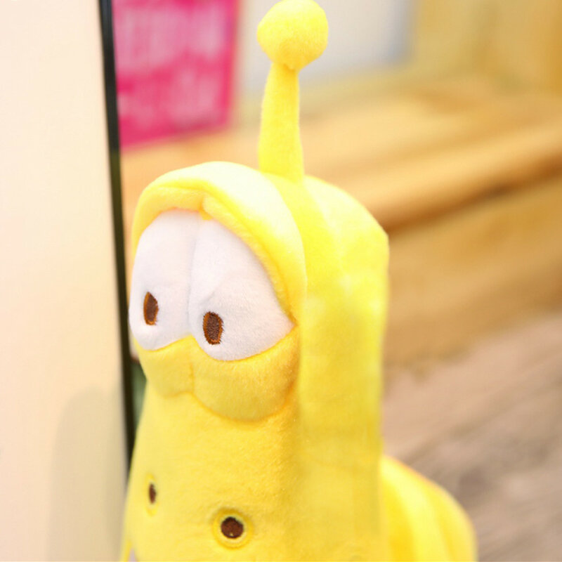3 sztuk/partia koreański Anime zabawa owad Slug kreatywny larwa pluszowe zabawki słodkie nadziewane robak lalki dla dzieci urodziny prezent hobby