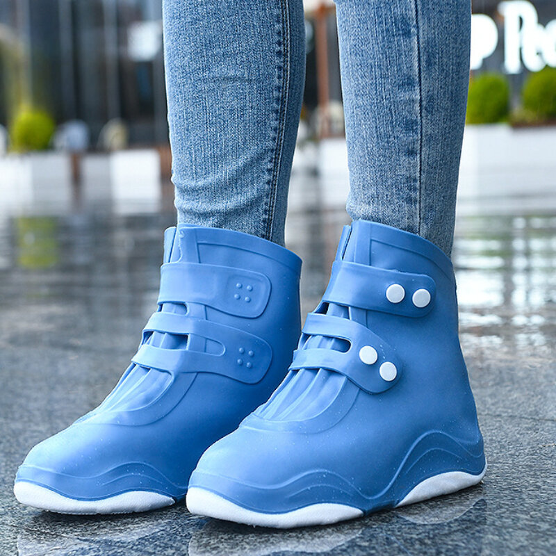 Женские непромокаемые туфли Для девочек, Нескользящие плотные Прочные ботинки Для мальчиков, обувь Для Обуви