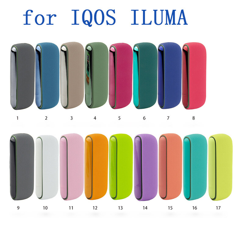 Боковая крышка JINXINGCHENG для держателя IQOS ILUMA, полная оболочка для защитных аксессуаров IQOS ILLUMA, 16 цветов