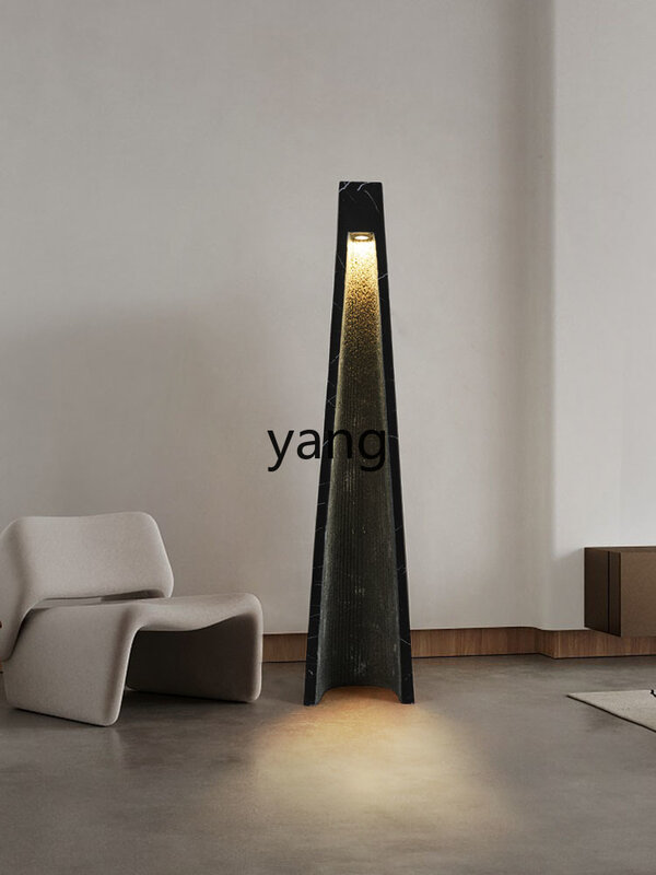 Yjq designerska imitacja marmurowa dekoracja hotelu podłoga dekoracja lampy atmosfera światła nowoczesne wejście do salonu