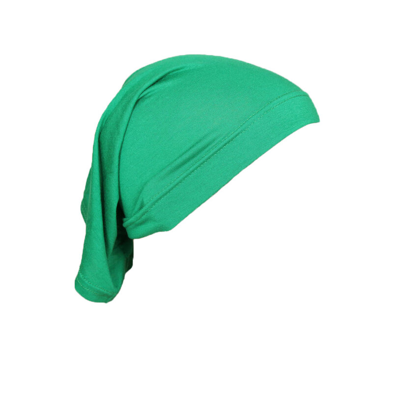 ใหม่ความบริสุทธิ์มุสลิม Hijab Inners ยืด Jersey ผ้าฝ้ายหมวกผ้าคลุมไหล่ผู้หญิงด้านล่าง Headscarf Bonnet หนึ่งขนาด
