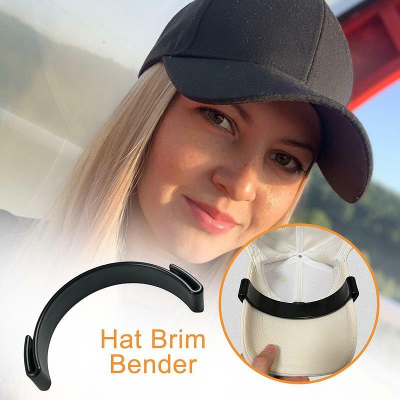 Topi Brim Bender tanpa uap, topi bisbol diperlukan alat pengeriting tepi melengkung, aksesori pita pembentuk untuk kurva sempurna