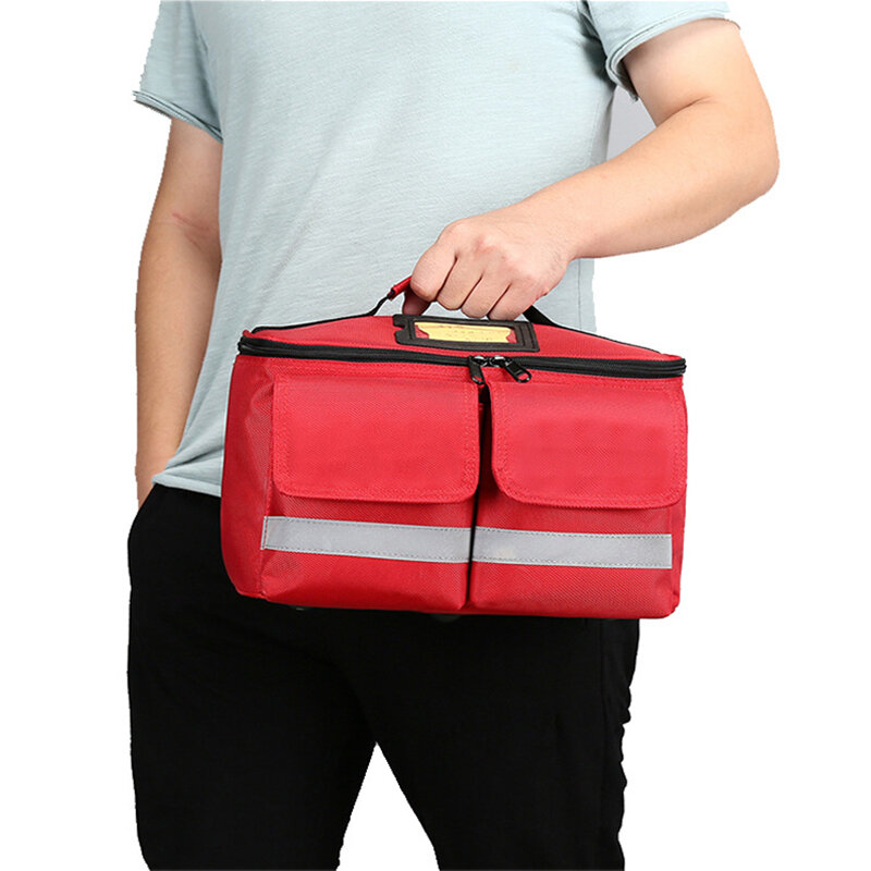 Kit de primeros auxilios familiar impermeable, bolsa de hombro médica vacía, Kit de medicina portátil al aire libre para coche, Kits de emergencia, nuevo, 2023