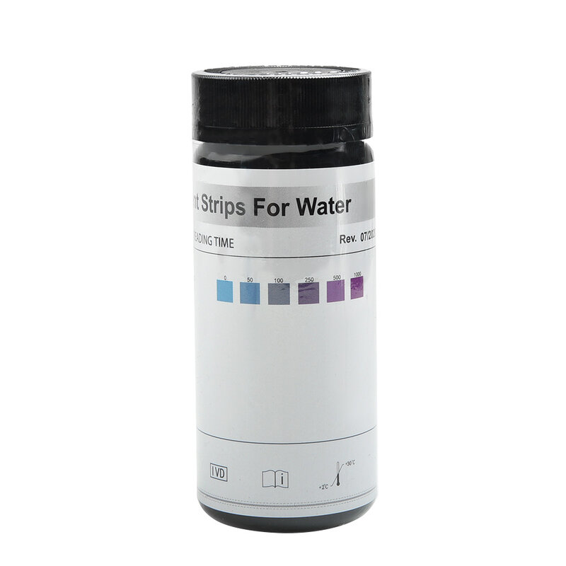 0-425 PPM Paski testowe Praktyczne Niezawodne Jakość domu Szybkie i łatwe paski Testowanie 0-425 mg/l (50 wody 50 w 1