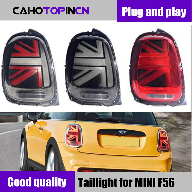 รถ LED ไฟท้ายสำหรับ Mini Cooper F55 F56 F57 2014-UP สำหรับ BMW Mini F55 F56 F57 Cooper รถ LED Auto Tail หลอดไฟ LED