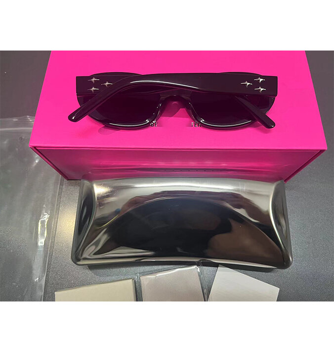 GM Monster EVE 01 gafas de sol Unisex, montura negra, UV400, conjunto de regalo para adultos