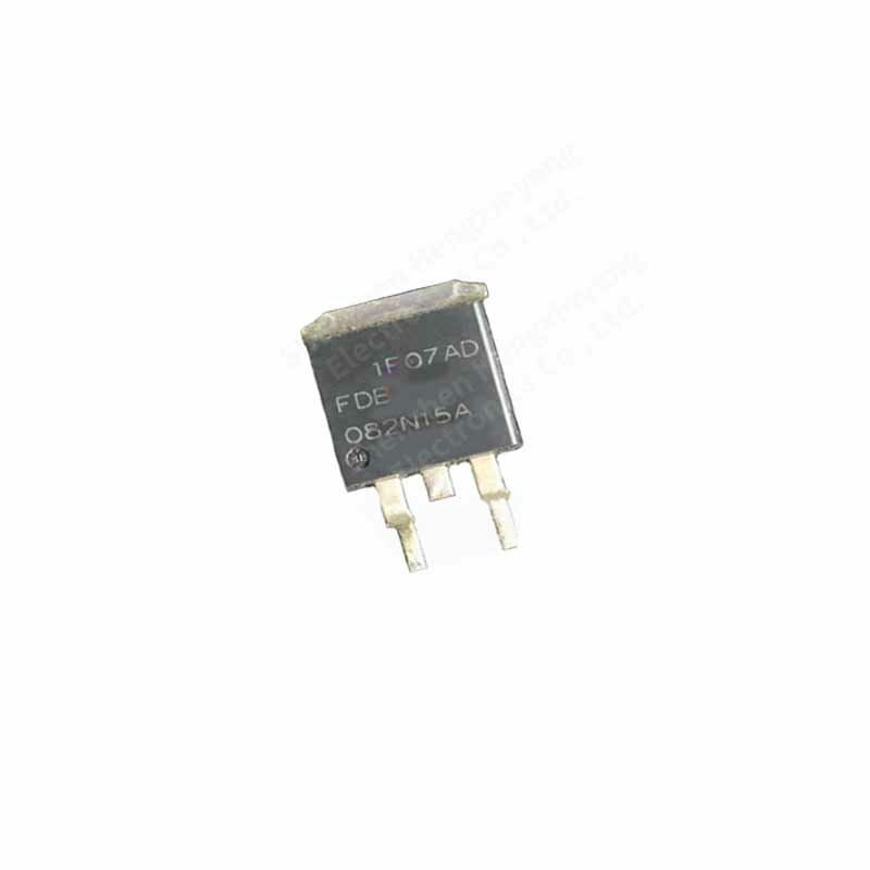 Microplaqueta do MOSFET do poder do N-canal, remendo de FDB082N15A TO-263, 150V, 117A, 10 PCes