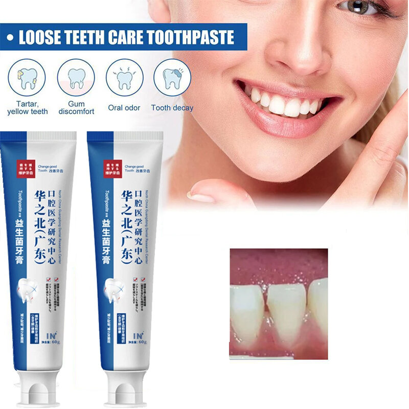 ซ่อมแซมฟันผุอย่างรวดเร็วการกำจัดคราบจุลินทรีย์ฟันผุทำให้ฟันซ่อมแซมสีเหลืองฟอกสีฟันยาสีฟัน