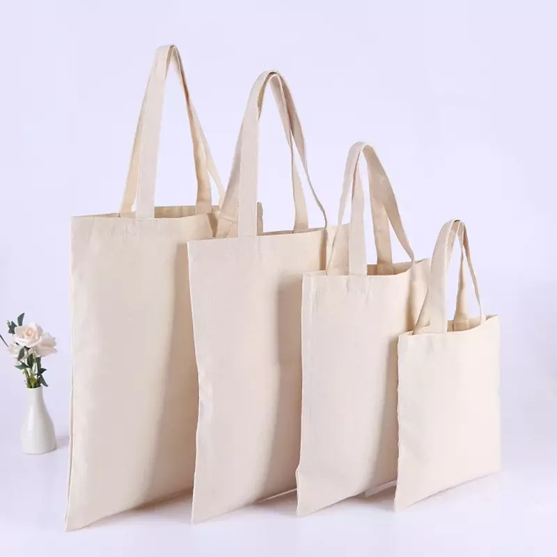 Bba167 Natur Baumwolle Einkaufstaschen, einfache Baumwoll taschen, Baumwolle Umhängetaschen, benutzer definierte Größe Logo-Druck akzeptieren
