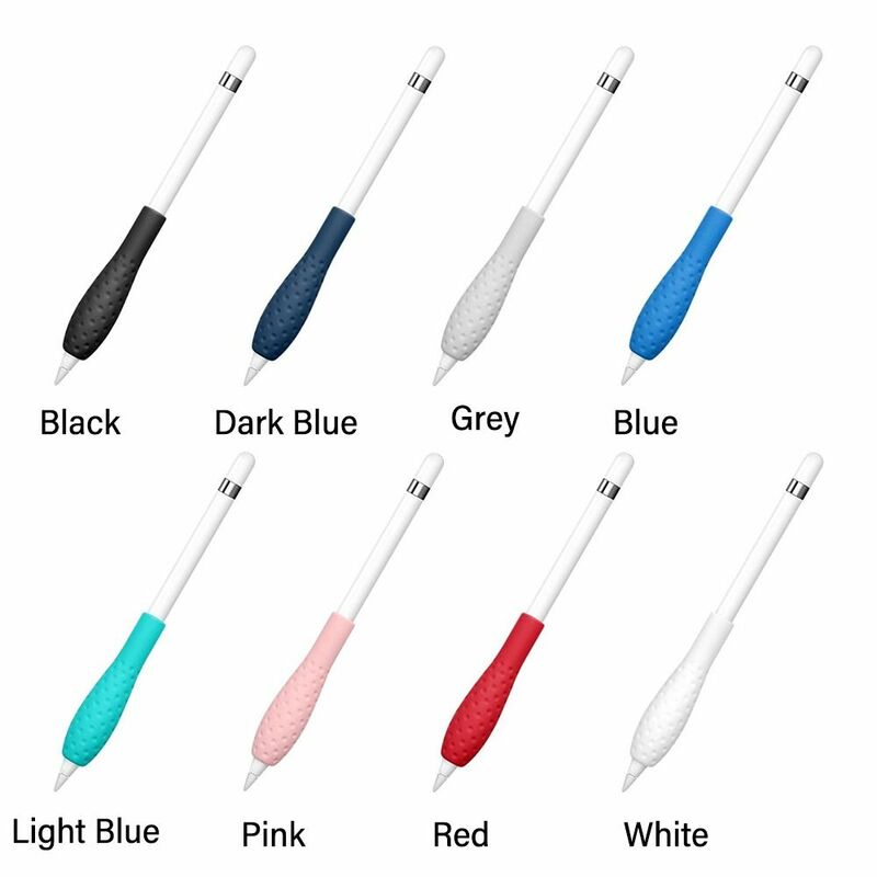 Ergonômico Silicone Grip Holder para Apple Pencil, Capa protetora, Caneta Touch iPad, Acessórios iPencil, Gadgets