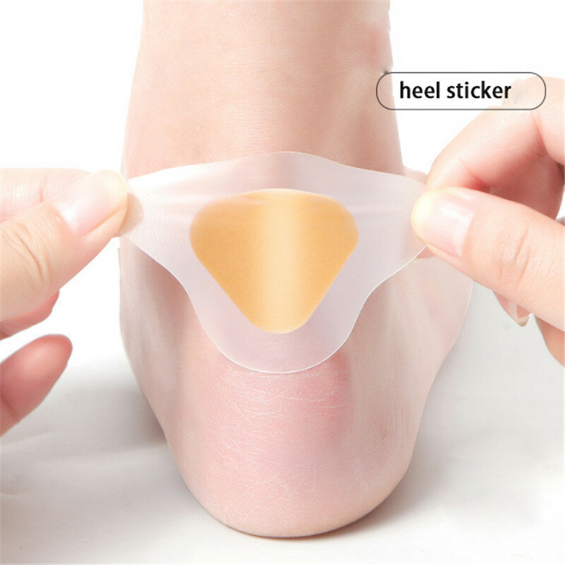 Gel Heel Protector Foot Patches, Adhesive Blister Pads, Heel Liner Shoes Adesivos, Pain Relief Plaster, Foot Care Cushion Grip, 30Pcs