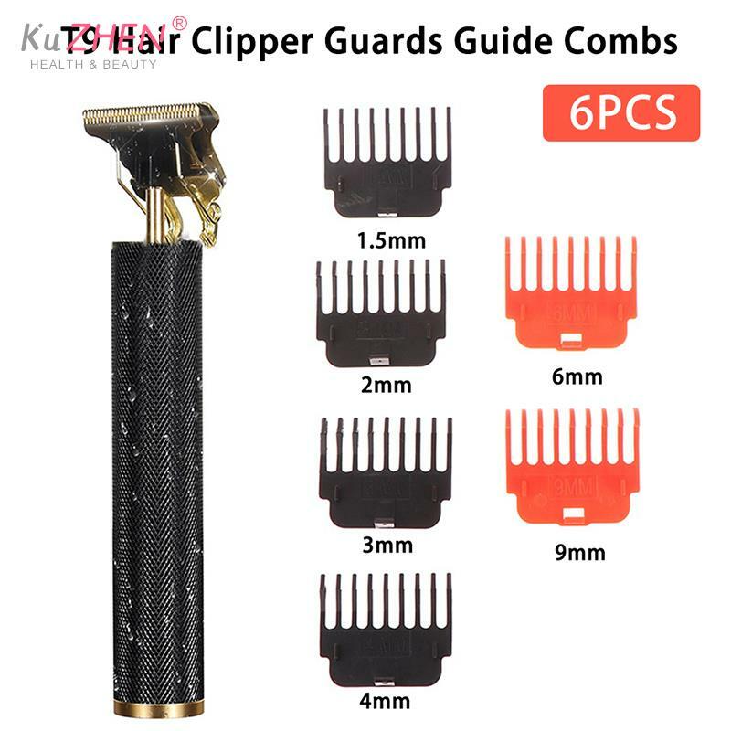 Protectores de guía para cortadora de pelo T9, guías de corte, accesorio de herramientas de peinado, Compatible con 1,5mm, 2mm, 3mm, 4mm, 6mm, 9mm