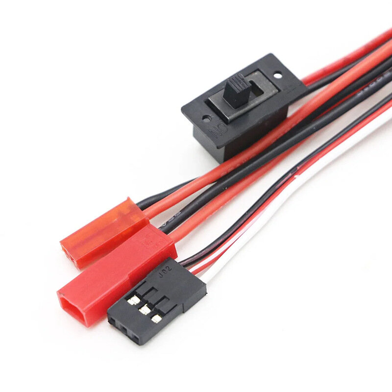 Automotive Esc 30a With Brush Electric Adjustment Optional With/without Brake High-power Motor Toy RC Car Model Accessories