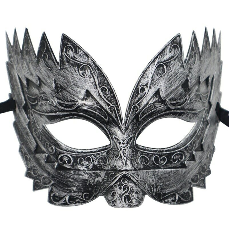 MXMB Antique Masquerade Topeng Venesia Topeng Setengah Wajah Topeng Cosplay Kostum Topeng Hadiah