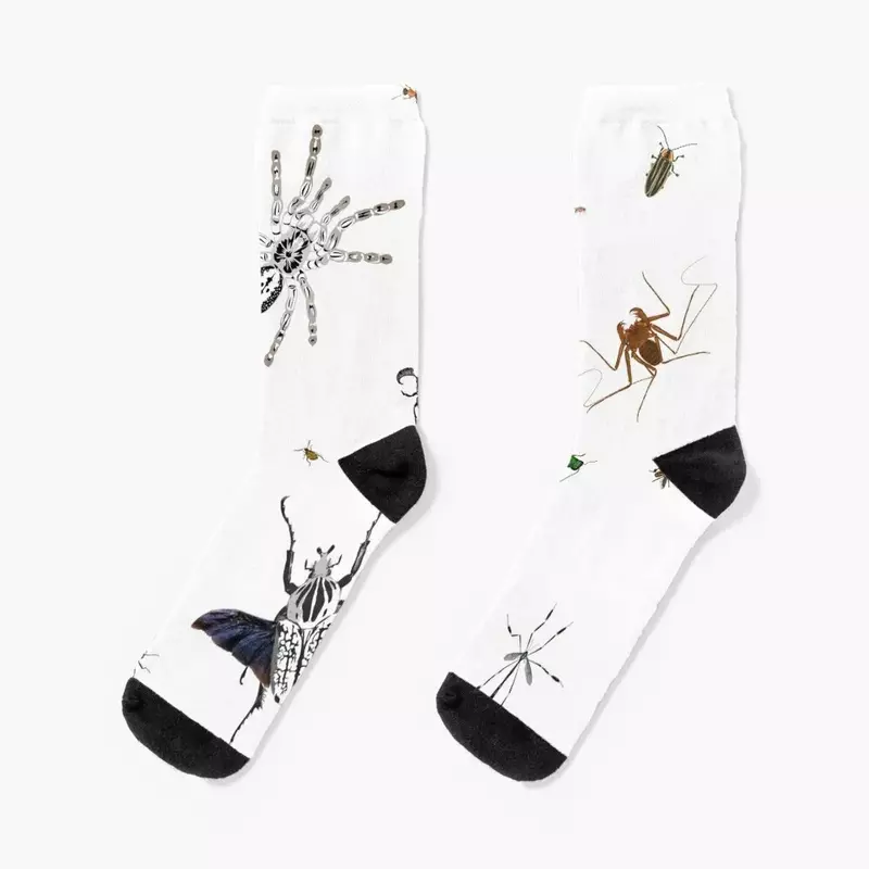 Calcetines de ensueño de entomólogo para hombre y mujer, medias cálidas de lujo para senderismo y Año Nuevo, Invierno