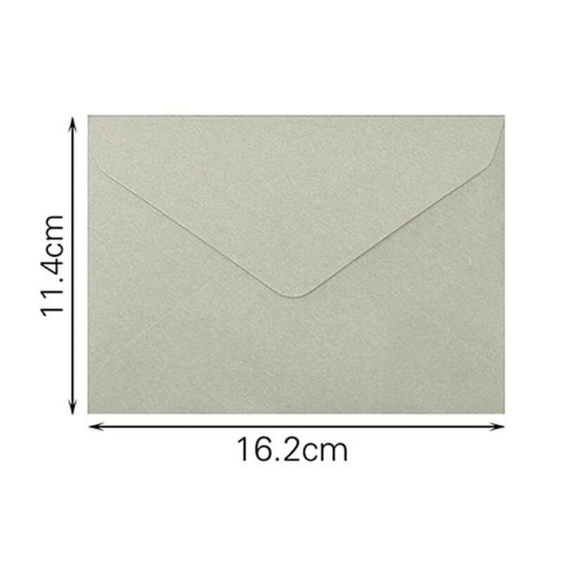 20 Stks/pak C6 Western Enveloppen Papier Vintage Fluwelen Textuur Letters Enveloppen Cadeauverpakking Etui Wenskaarten