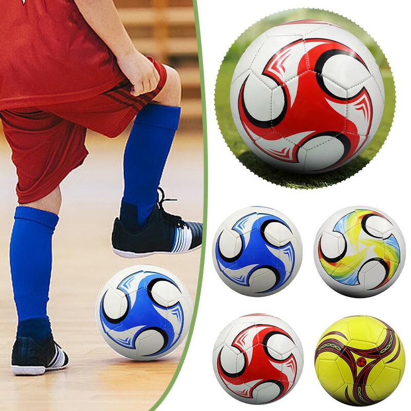 Ballon de football adhésif en PU pour adultes et enfants, jeu d'intérieur et d'extérieur, résistance à l'usure, anti-alde, taille standard 4, 1 pièce