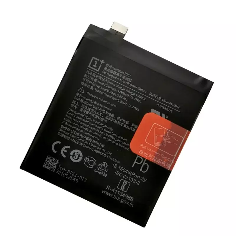 100% asli baterai BLP761 pengganti kualitas tinggi 4320mAh untuk Oneplus 8 UNTUK SATU Plus baterai ponsel + Alat Gratis