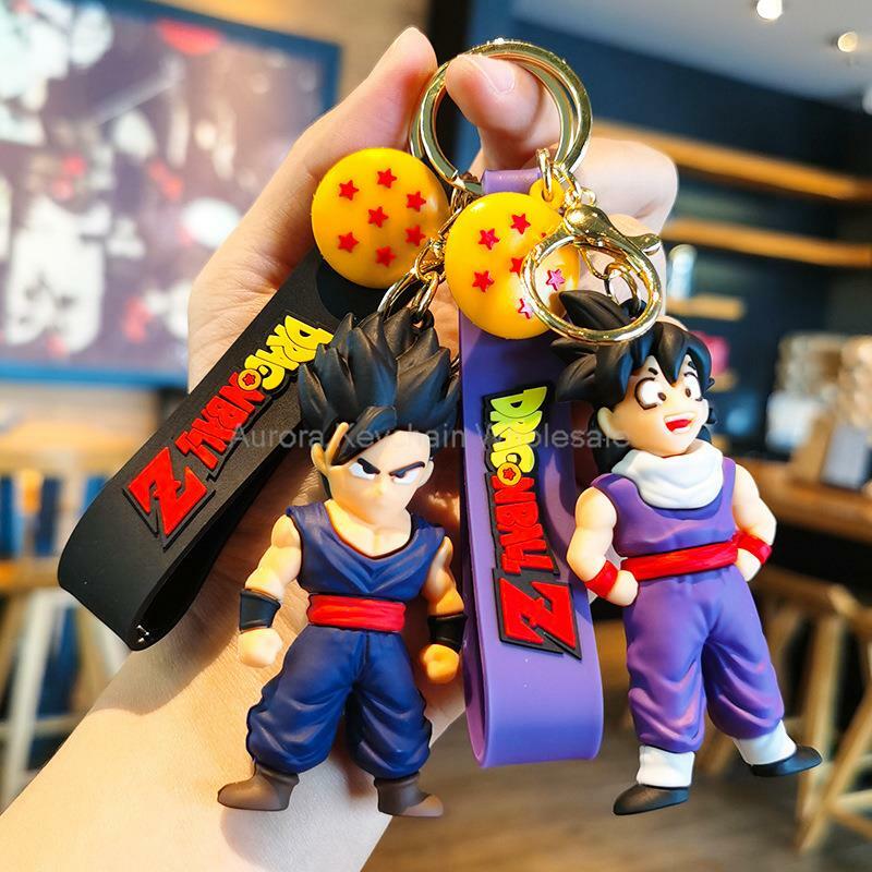 Аниме брелок с надписью Dragon Ball Z Super Saiyan Son Goku Bulma Broly маленький магин серии Buu подвесной автомобиль брелок детские игрушки подарки