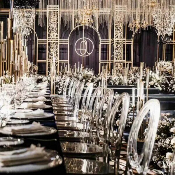 Стулья для банкетов в отеле, свадебные стулья с Фениксом и кристаллами, свадебные стулья, уличные хрустальные стулья, свадебный банкет с кристаллами