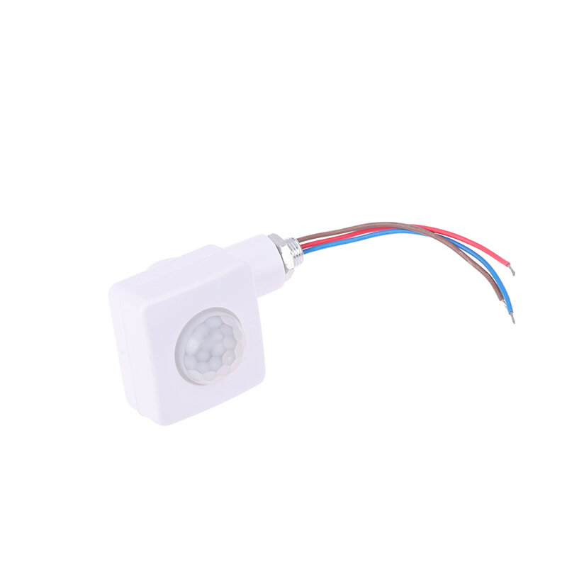 1PC Mini sensore di proiettore interruttore di rilevamento del corpo a infrarossi sonda regolabile impermeabile