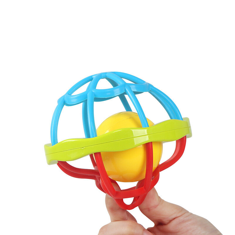 Grzechotki dla niemowląt Niemowlę Łatwe chwytanie Zabawka dla dziecka Prezent dla noworodka Dziecko Sensoryczne rozwojowe zabawki edukacyjne 0-18 miesięcy Niemowlęta