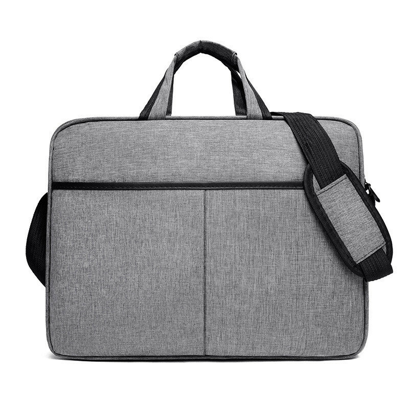 15.6-Inch Simple Portable One Shoulder Business Document Laptop Bag