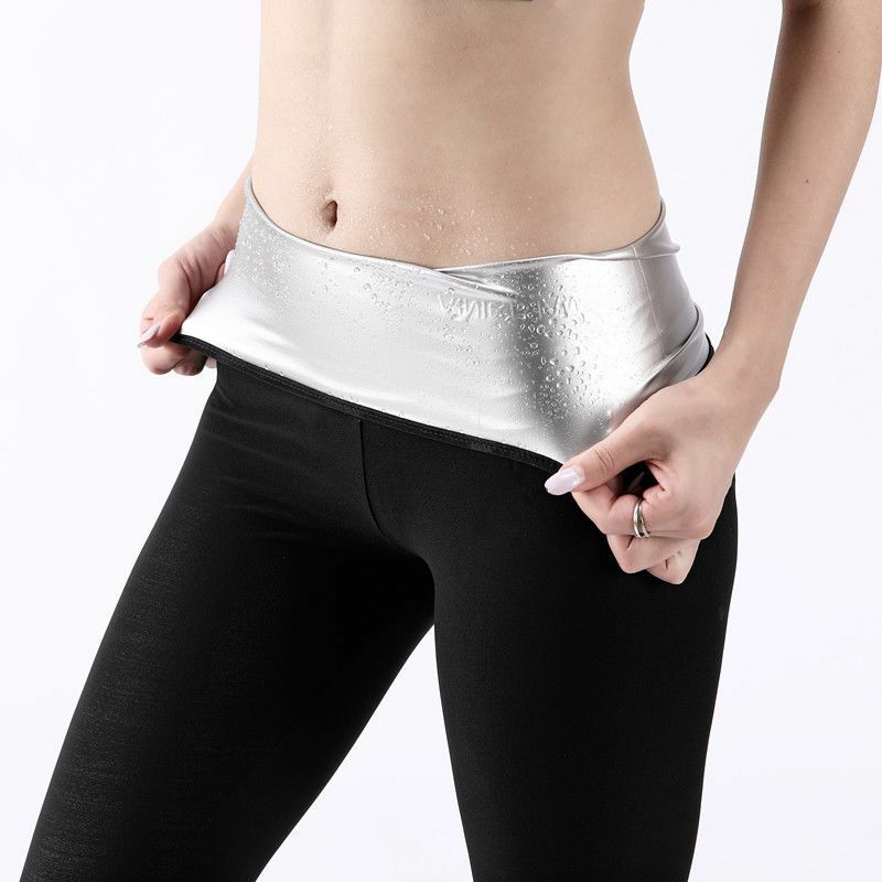 Pantalones deportivos de compresión para mujer, mallas térmicas de cintura alta para adelgazar, entrenamiento, moldeador corporal