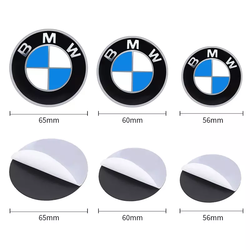 56/60/65mm Car Badge Wheel Center Cover Stickers coprimozzo decalcomania per BMW M M3 M5 M6 X3 E46 E90 E39 F10 F20 F30 G20 E60 E36 E34 X6
