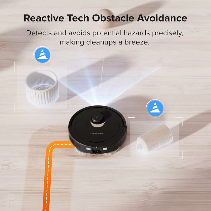 roborock Q Revo Robot Vacuum and Disposable Dust Bag Bundle