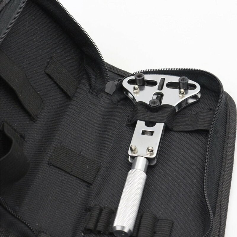 Tas penyimpanan alat portabel, kantong kain Oxford tahan lama untuk Kit perbaikan perangkat keras, tas perkakas, tas peralatan