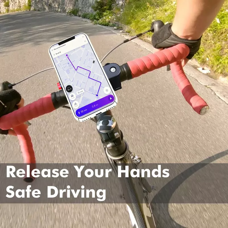 Fahrrad Motorrad Handy Stand Navigation Radfahren rotierende Telefon halter E-Bike zum Mitnehmen kleine Computer Stand Reit halterung