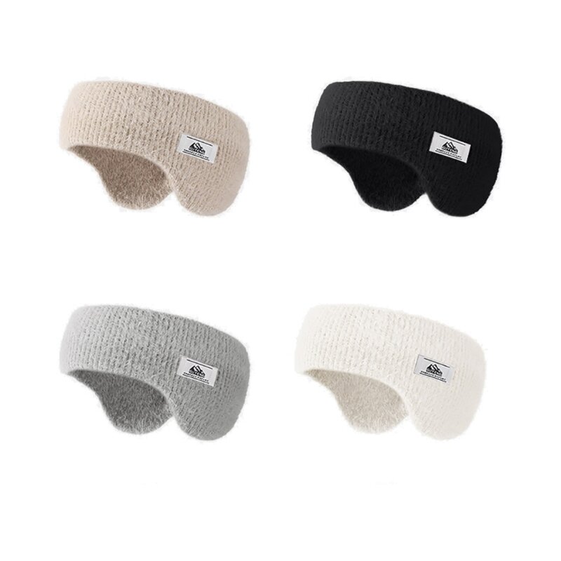 Thicken Headband Furry Plush EarMuffs for Women and Kids Ear Warmer Headband for Winter Christmas New Year Gifts Wholesale