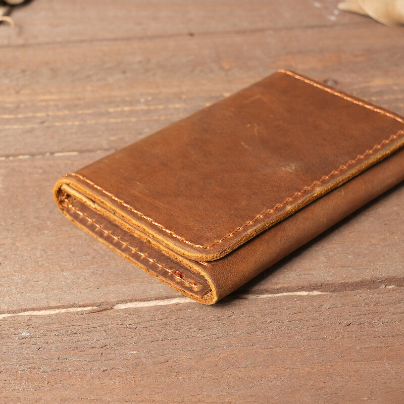 Классический длинный многофункциональный кошелек из натуральной кожи, кредитница с кармашком для монет, Модные Простые качественные мужские бумажники