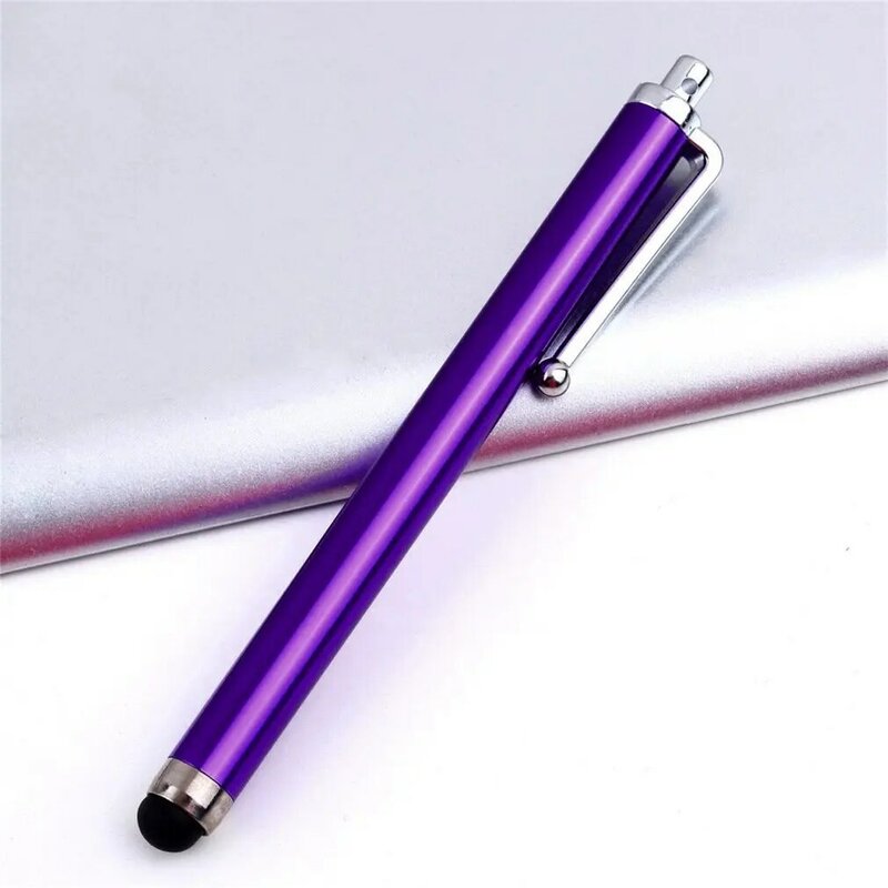 Bolígrafo de repuesto para iPhone, iPad y Tablet, punta redonda, diseño de Metal, pantalla táctil, Lente de Cristal, digitalizador, 1 ud./lote