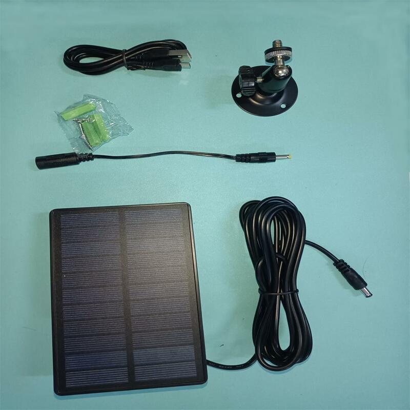 Batería de cámara de rastreo portátil para exteriores, cargador de Panel Solar, alimentación externa para cámara de rastreo, batería interna de 9V y 1800mAH