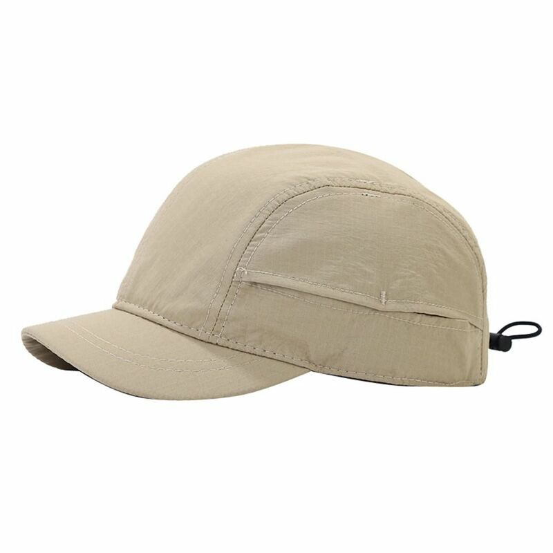 Adjustable Baseball Caps Fashion Cotton Short Brim Golf Dad Hat Sun Protection Quick Dry Snapback Caps Men Women