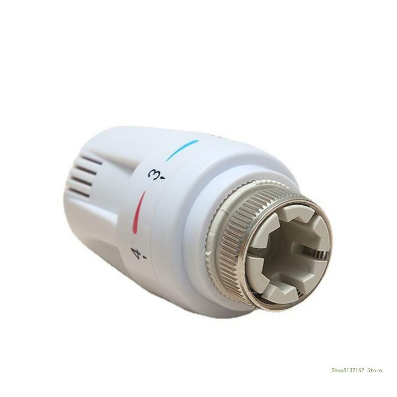 QX2E Automatic Thermostatic Radiator Control Valves Water/Floor Heating Temperature Controller Valves Manual Adjustable