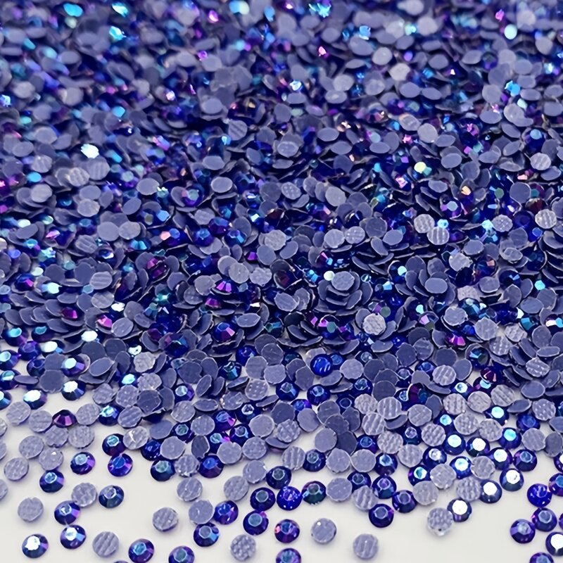 Resin Hot Fix Rhinestones Bulk Wholesale Flat Back Plastic Crystals Nail Ab Trimmings Crystals For Crafts