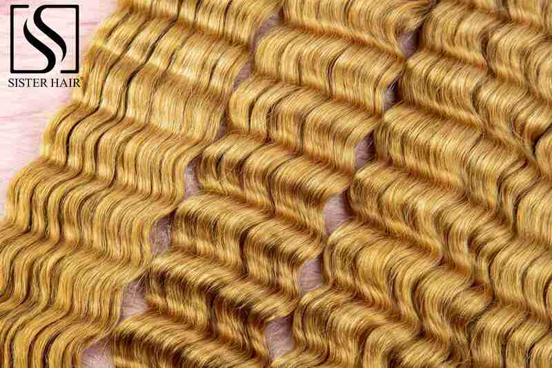 Tressage de cheveux humains colorés pour tresses Boho, 100% cheveux vierges, vague profonde, en vrac, sans trame, 26, 28 amaran, ombré