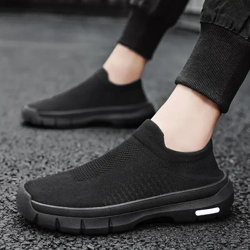 Men's Shoes 2024 New Summer Breathable Tenis Mesh Surface Shoes Casual Versatile Running Shoes Skateboard