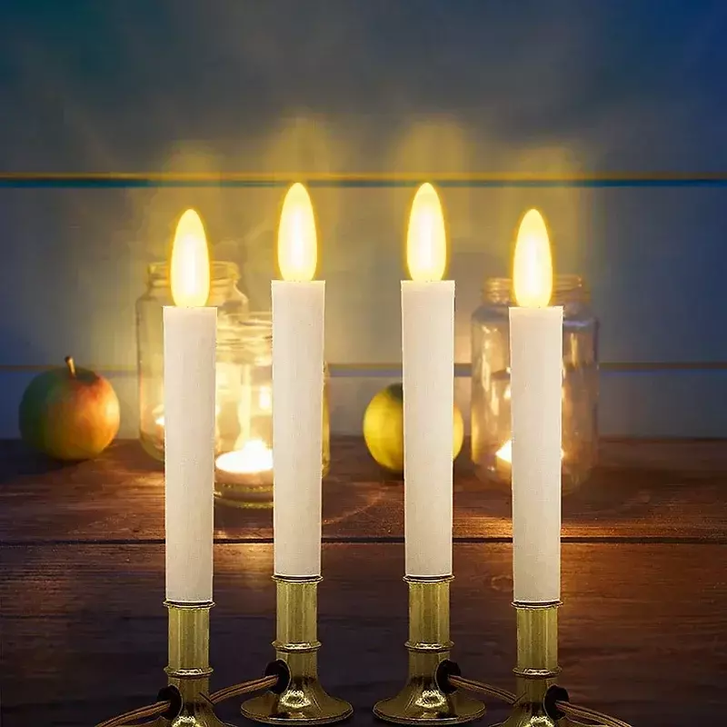 Ampoules LED E10, Bougie d'Nik, Blanc Chaud, Lampes de Remplacement, Décoration de Cuisine, Maison, Lampes de Chambre, 1 à 10 Pièces