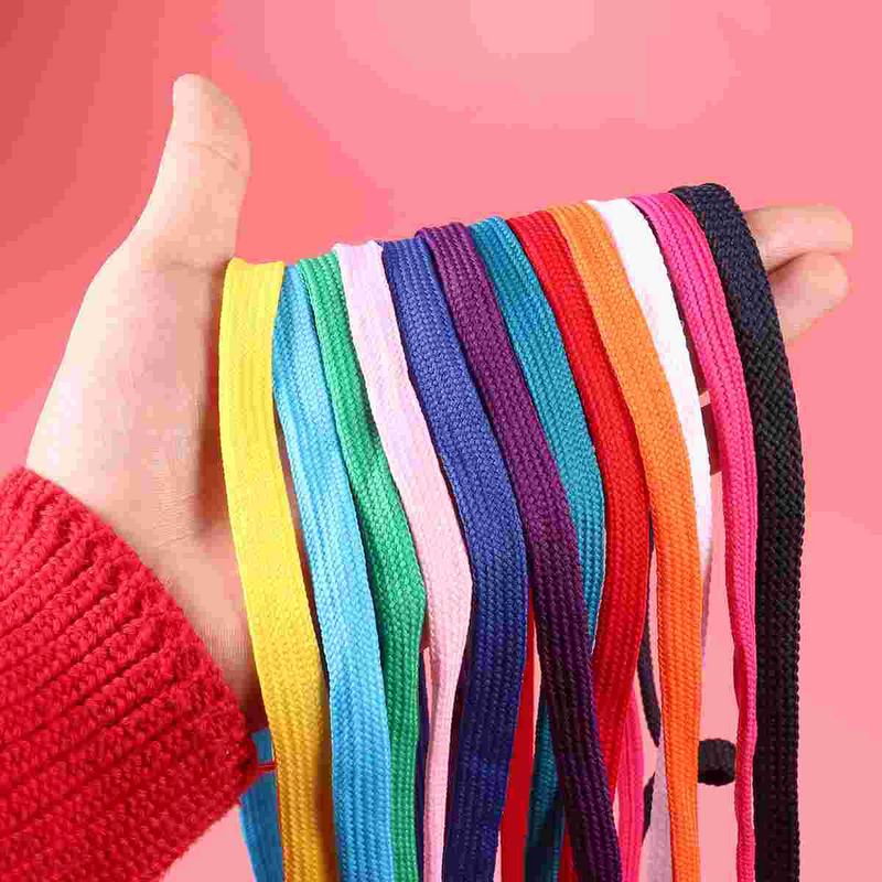 Vorcool von farbigen dekorativen haltbaren Stiefeletten Schnürsenkel Schnürsenkel für Segeltuchs chuhe Sportschuhe Turnschuhe