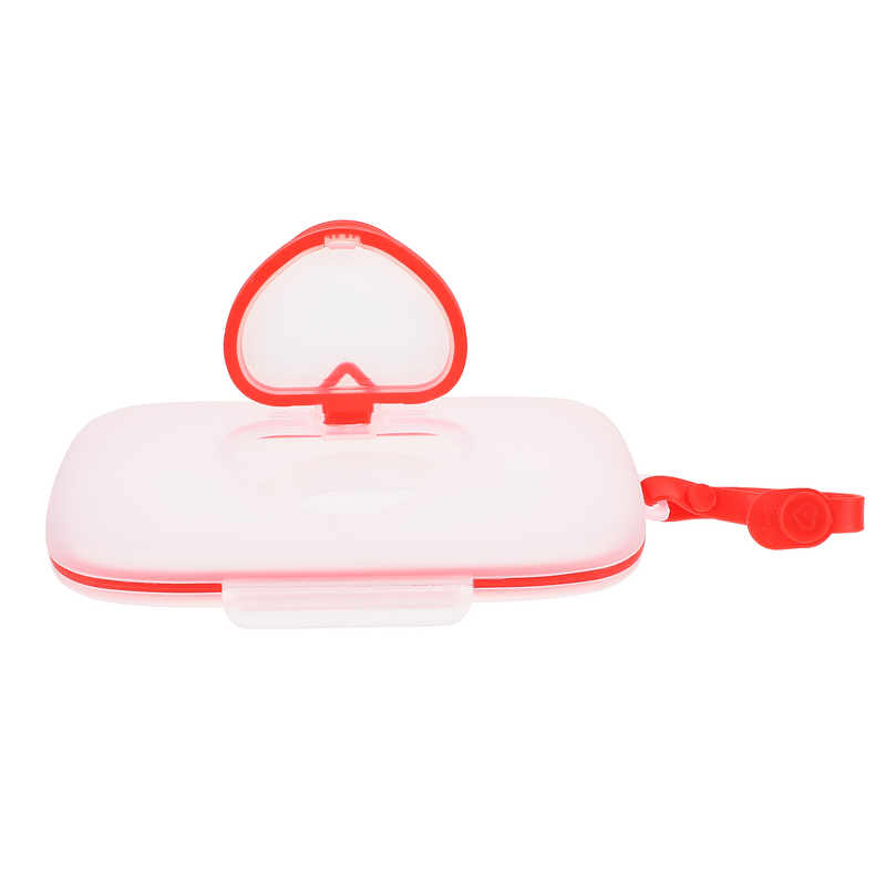 Caso molhado portátil exterior do tecido com botão do berço, caixa do distribuidor para o bebê, 1PC